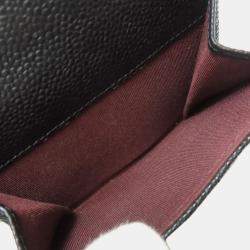 Chanel Matelasse Coco Mark Grained Calfskin Bi-Fold Wallet 