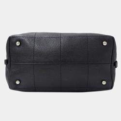 Chanel Chocolate Bar Caviar Skin Black Handbag 