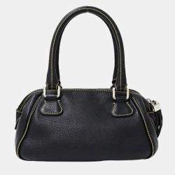 Chanel LAX Tassel Black Calfskin Bowler Bag