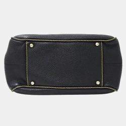Chanel LAX Tassel Black Calfskin Bowler Bag