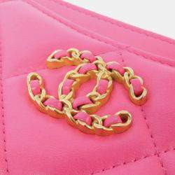 Chanel 19 Line Business Card Holder Case