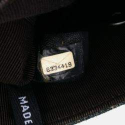 Chanel Blue CC Chocolate Bar Denim East West Flap