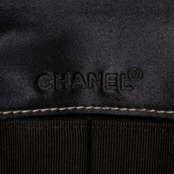 Chanel Blue CC Chocolate Bar Denim East West Flap