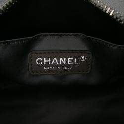Chanel Silver Vinyl Ice Cube Pochette