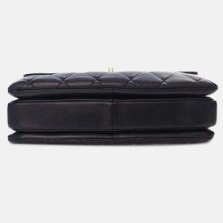 Chanel Black Medium Lambskin Trendy CC Top Handle Bag