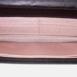 Chanel Black CC Quilted Lambskin Wallet On Chain