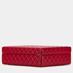 Pre Owned Chanel Multicolor Chanel Limited Edition Success Story Quilted Lambskin Trunk Set of 4 Mini Bags