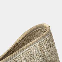 Pre Owned Chanel Cream Small Lurex Boucle Deauville Tote