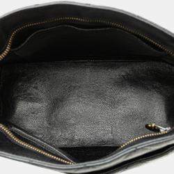 Pre Owned Chanel Black Caviar Medallion Tote