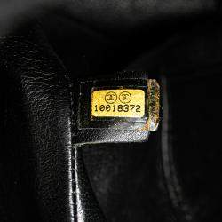 Pre Owned Chanel Black Caviar Medallion Tote