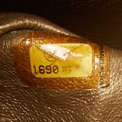 مملوكة مسبقًا Chanel Gold Quilted Leather Jumbo Classic Double Flap Bag