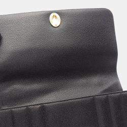 Pre Owned Chanel Mademoiselle Black Calfskin Handbag