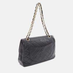 Pre Owned Chanel Matelasse Paris Limited W Flap