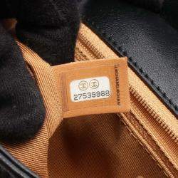 Chanel Matelasse Hand Shoulder Crossbody Bag Leather Black Ghw Cc