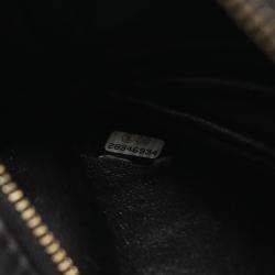 Pre Owned Chanel 2.55 Small Black Calfskin Camera Shoulder Bag