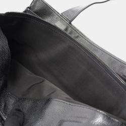 Pre Owned Chanel CC Black Calfskin Leather Tote Bag