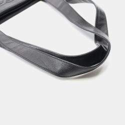 Pre Owned Chanel CC Black Calfskin Leather Tote Bag