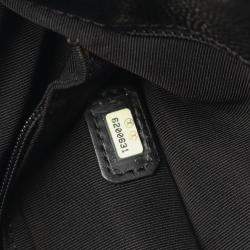 Pre Owned Chanel CC Black Calfskin Leather Tote Bag