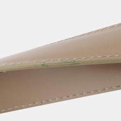 Pre Owned Chanel New Travel Line Mm Tote Handbag  Leather Nylon Canvas Pink Ghw