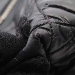 Pre Owned Chanel Coco Cocoon Black Nylon Reversible Tote Bag