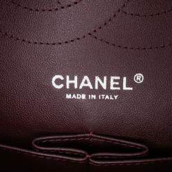 Pre Owned Chanel Black Jumbo Classic Caviar Double Flap