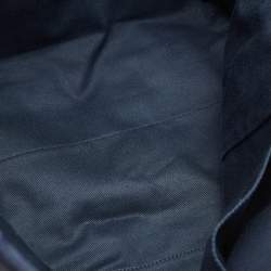 Pre Owned Chanel Navy Blue Denim Large Deauville Shopper Tote