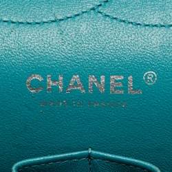 Pre Owned Chanel Tricolor Quilted Leather Jumbo Classic Double Flap Bag