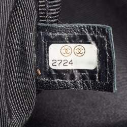 Pre Owned Chanel White Vinyl La Pausa Bay Backpack