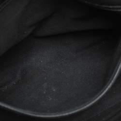 Pre Owned Chanel Black Leather LAX Accordion Shoulder Bag
