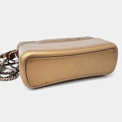 Pre Owned Chanel Leather Gabrielle Hobo Bag Medium