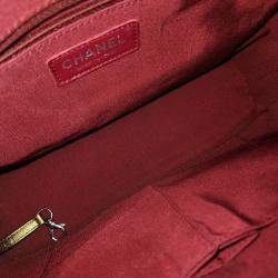 Pre Owned Chanel Leather Gabrielle Hobo Bag Medium