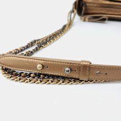 Pre Owned Chanel Leather Gabrielle Hobo Bag Medium