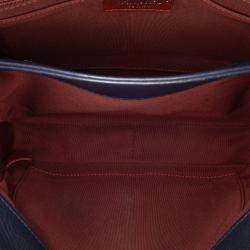Pre Owned Chanel Blue Paris-Greece Calfskin Archi Chic Flap Bag