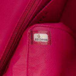 Pre Owned Chanel Pink Mini Rectangular Classic Lambskin Single Flap