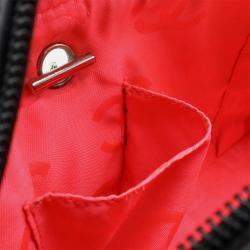 Pre Owned Chanel Cambon Ligne Black Soft Calf Leather Bowling Bag