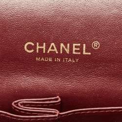 Pre Owned Chanel Black Quilted Caviar Leather Maxi Classic Double Flap Bag