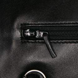 Pre Owned Chanel Black Jumbo Classic Lambskin Double Flap