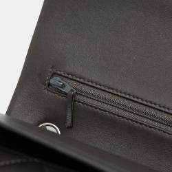 Pre Owned Chanel Grey Jumbo Classic Lambskin Double Flap