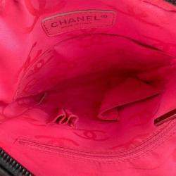 Pre Owned Chanel Cambon Ligne Black Lambskin Shoulder Bag