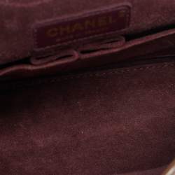 Pre Owned Chanel Brown Leather Brown Reissue 2.55 Paris-Hamburg Medals Flap Bag