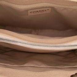 Pre Owned Chanel Brown Caviar Grand Shopping Tote