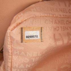 Pre Owned Chanel Multicolor Silk and Lambskin Coco Mademoiselle Scarf Flap