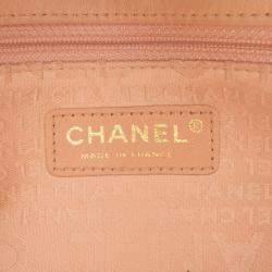 Pre Owned Chanel Multicolor Silk and Lambskin Coco Mademoiselle Scarf Flap