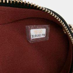 Pre Owned Chanel Black Mini Lambskin CC in Love Heart Crossbody