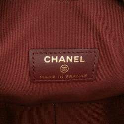 Pre Owned Chanel Black Mini Lambskin CC in Love Heart Crossbody