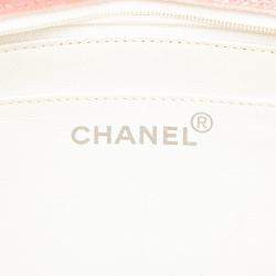 Pre Owned Chanel Pink Medium Micro Quilted Velvet CC Flap