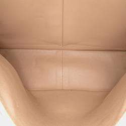 Pre Owned Chanel Brown Jumbo Classic Caviar Double Flap Bag