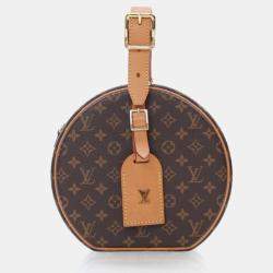 Pre Owned Louis Vuitton Petite Boite Chapeau Monogram Canvas Crossbody Bag