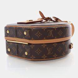 Pre Owned Louis Vuitton Petite Boite Chapeau Monogram Canvas Crossbody Bag