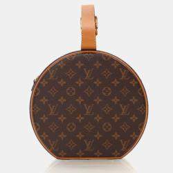 Pre Owned Louis Vuitton Petite Boite Chapeau Monogram Canvas Crossbody Bag